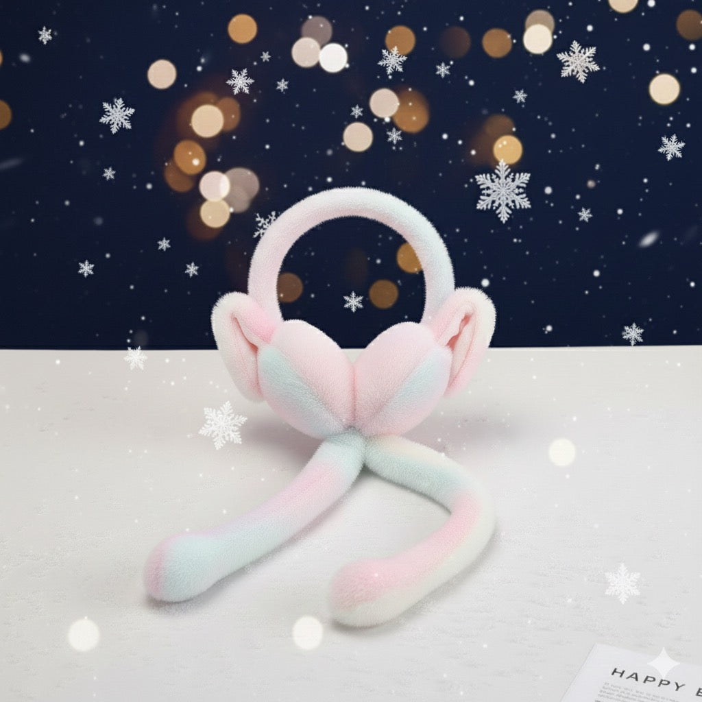 Cute Bunny Long-Ear Winter Earmuff (Ultra Soft)