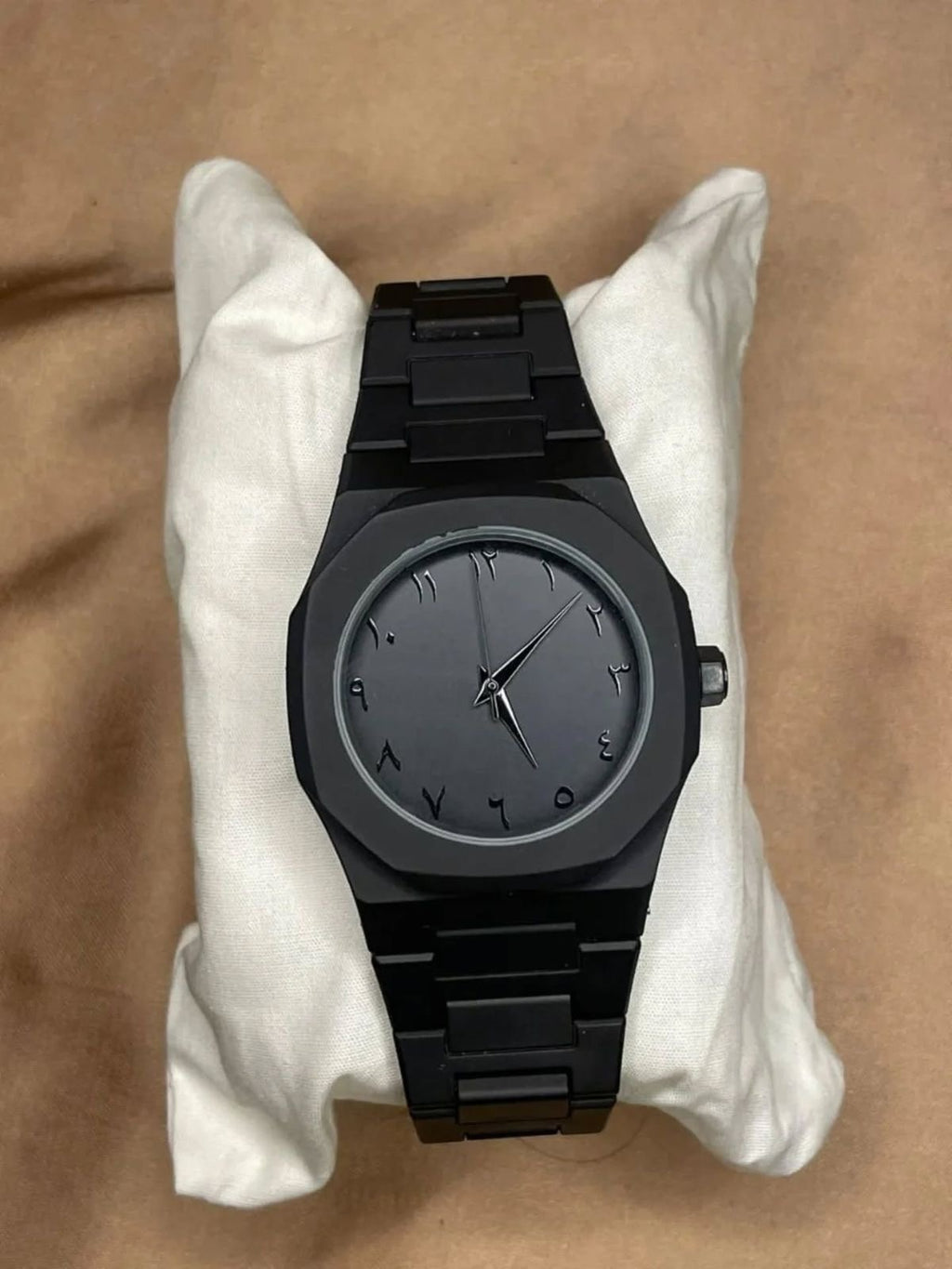 Sabr AURA Premium Watch Black And White + Free Digital tasbih