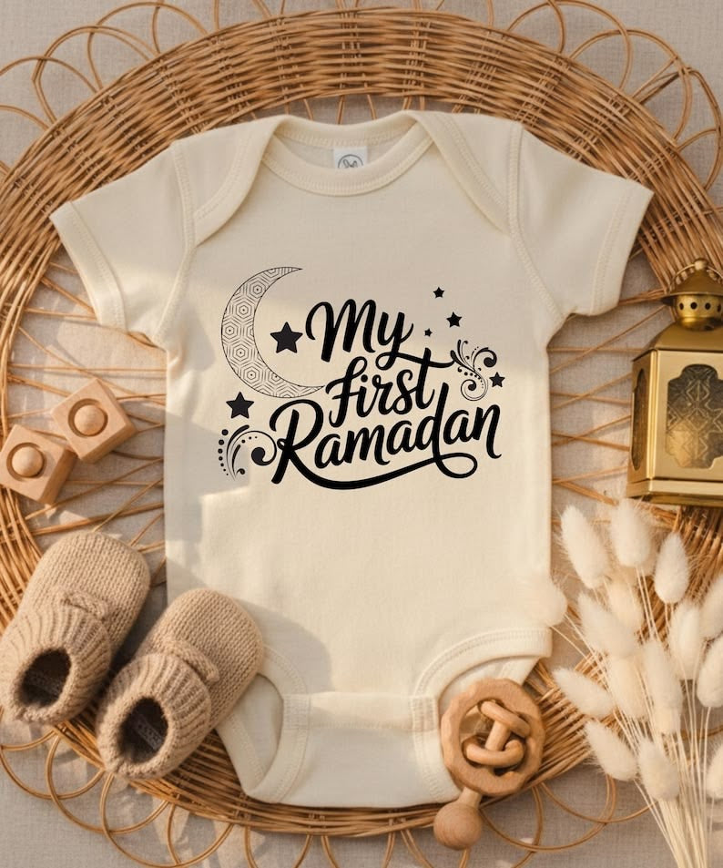 Cute little babe First  Ramadan