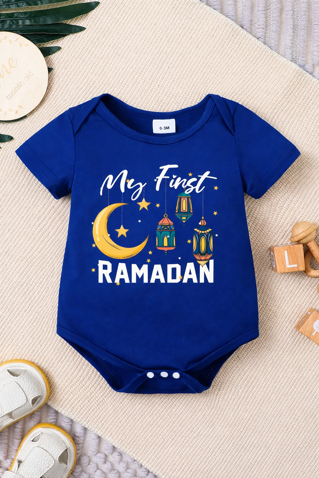 Cute little babe My First Ramadan