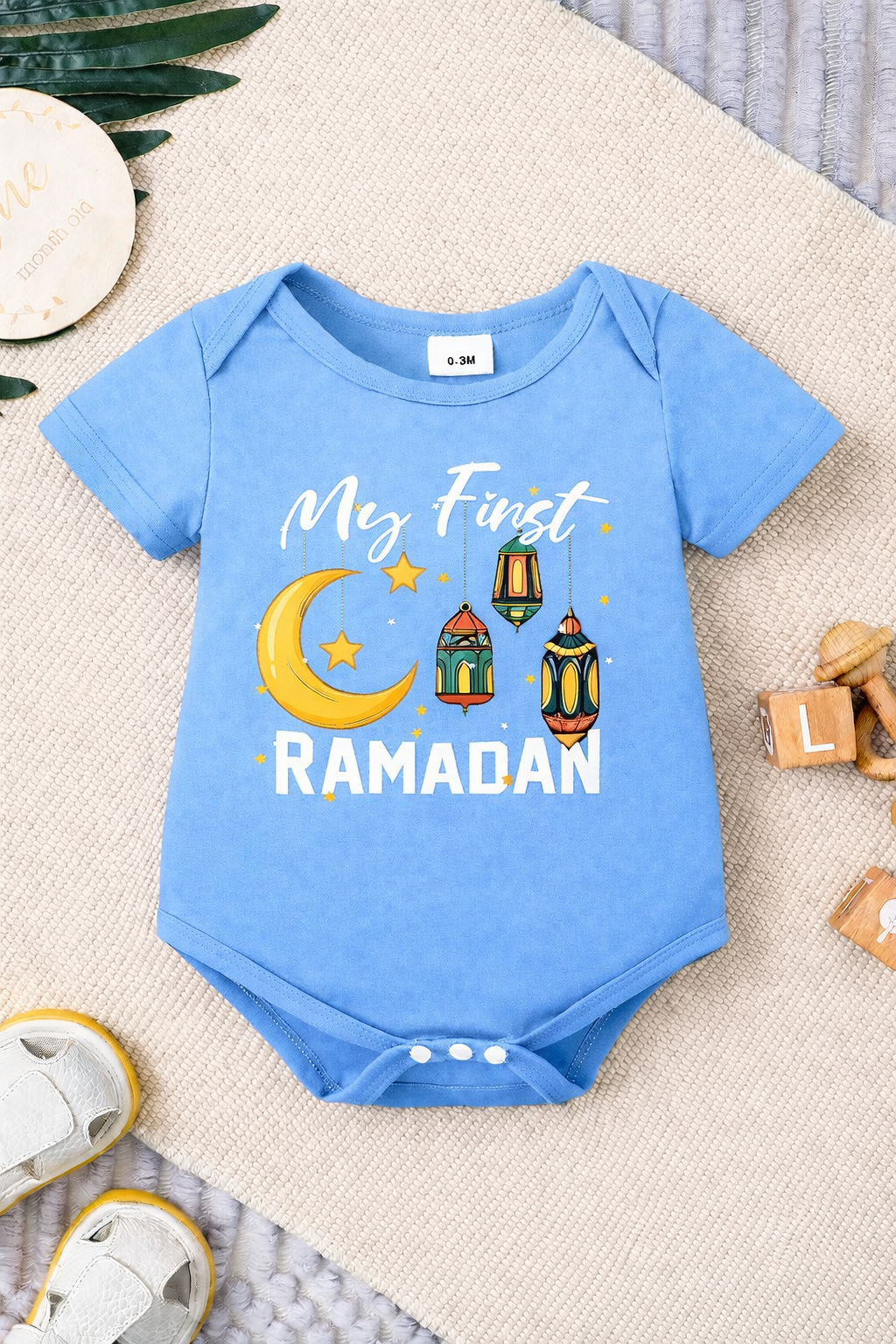 Cute little babe My First Ramadan