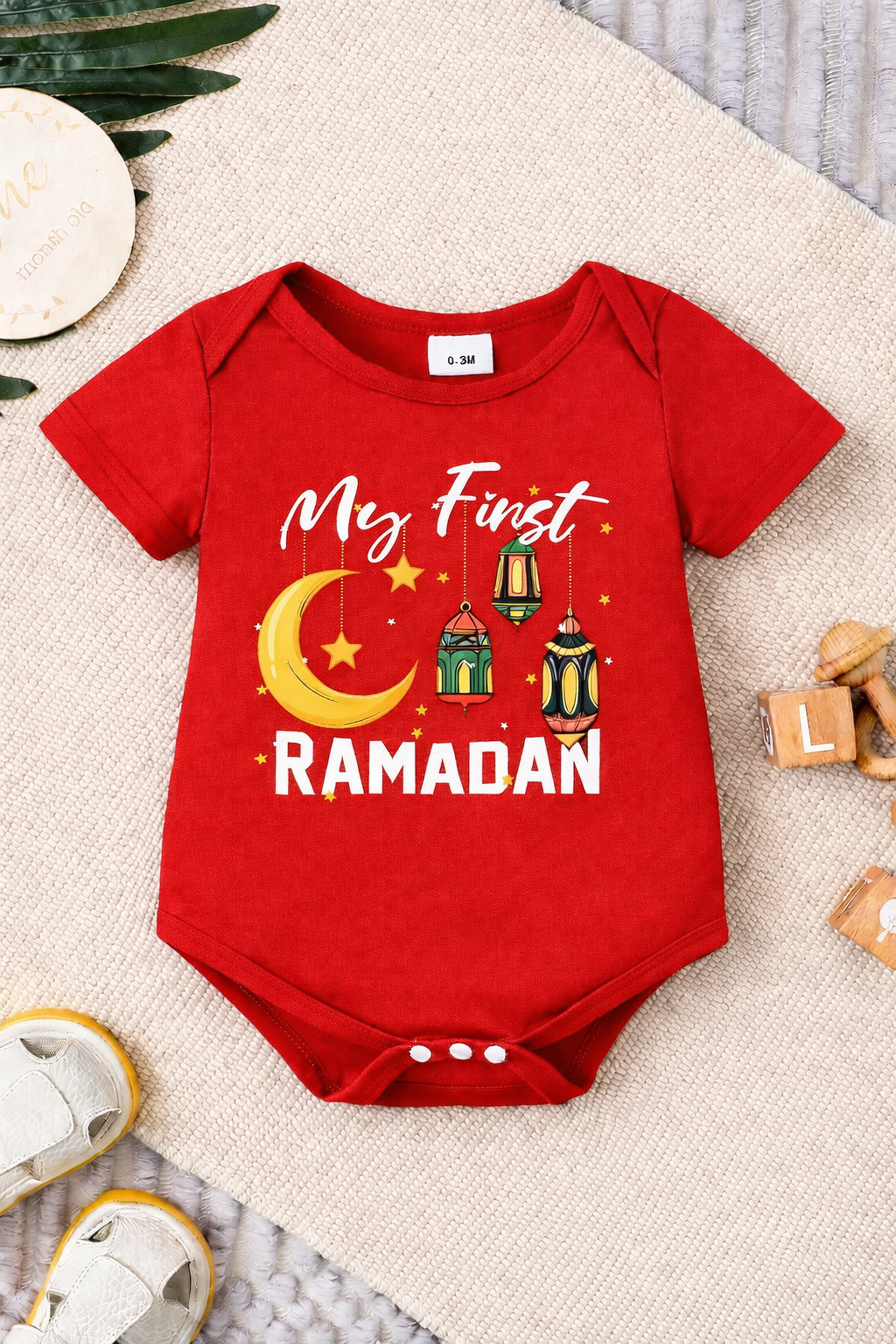 Cute little babe My First Ramadan