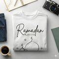Men’s Black Ramadan Arabic Calligraphy Islamic Cotton T-Shirt
