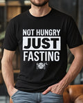 Men’s Black Fasting Roza Calligraphy Islamic Cotton T-Shirt