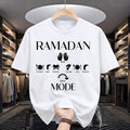 Men’s Black Ramzan Time Islamic Cotton T-Shirt