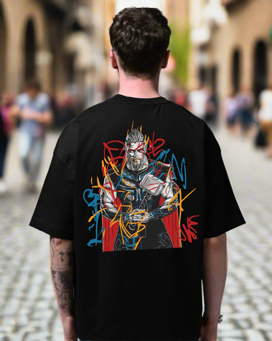 MCU THOR Unisex Oversized Standard T-Shirt